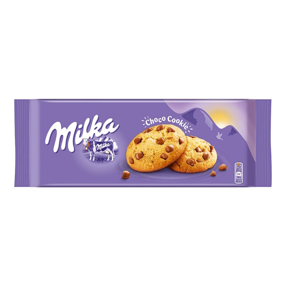 MILKA ΜΠΙΣΚ. CHOCO COOKIES 168GR*14Τ