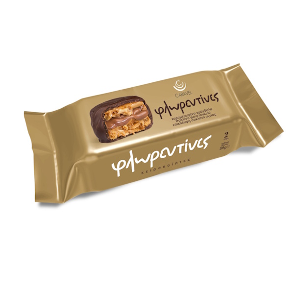 ΦΛΩΡΕΝΤΙΝΕΣ ΕΠΙΚ.ΣΟΚΟΛΑΤΑΣ CARAVEL 9Τ *70ΓΡ