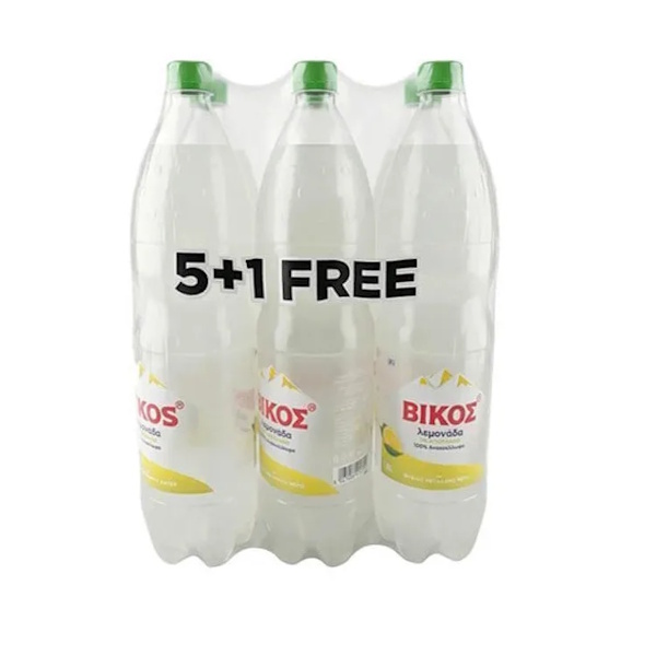 ΒΙΚΟΣ ΛΕΜΟΝΑΔΑ 1,5L*6TEM (5+1)