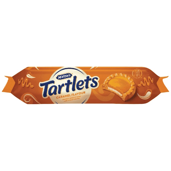 ΜΠΙΣΚΟΤΑ TARTLETS ΚΑΡΑΜΕΛΑ 100ΓΡ*18Τ ΜCVITIES