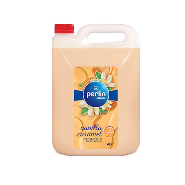 SERVIN PERLIN ΚΡΕΜ/ΝΟ ΒΑΝΙΛΙΑ-ΚΑΡΑΜΕΛΑ 4L*4Τ