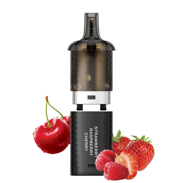 VOZOL REFILL PODS STRAWBE/RASBE/CHERRY  10.000 PUFFS ME NIKOTINH