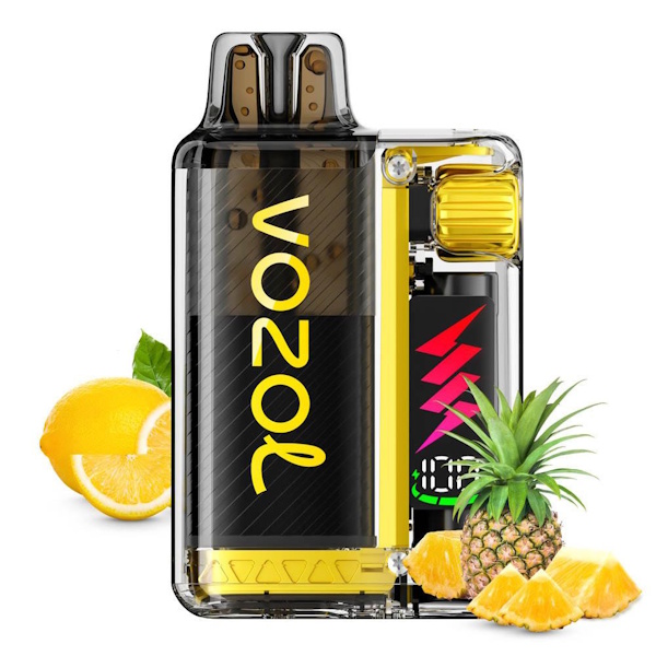 VOZOL ΣΥΣΚΕΥΗ+PODS PINEAPPLE LEMON  10.000 PUFFS ME NIKOTINH