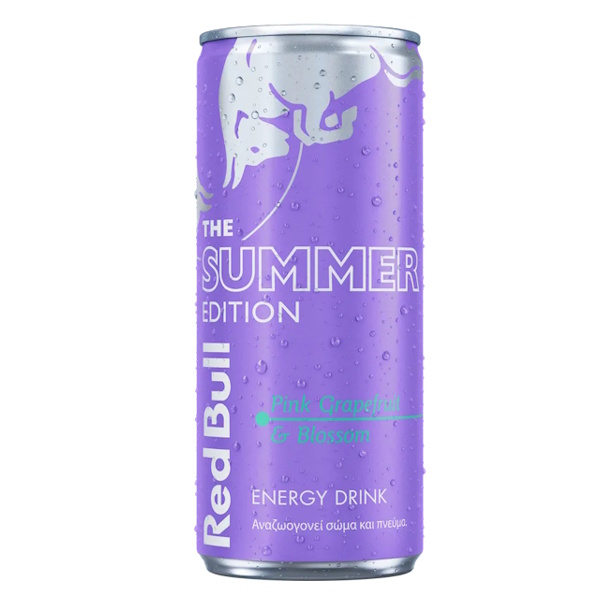 RED BULL SUMMER PINK GRAPEFRUIT&BLOSSOM 250ML*24Τ