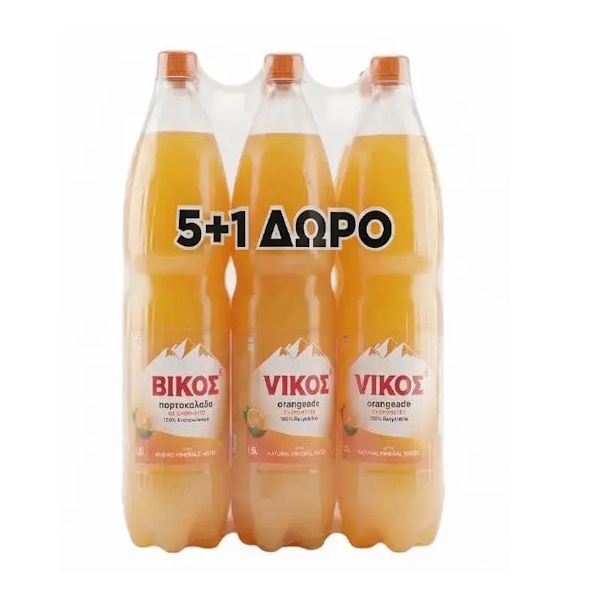 ΒΙΚΟΣ ΠΟΡΤΟΚΑΛΑΔΑ 1,5L*6TEM (5+1)