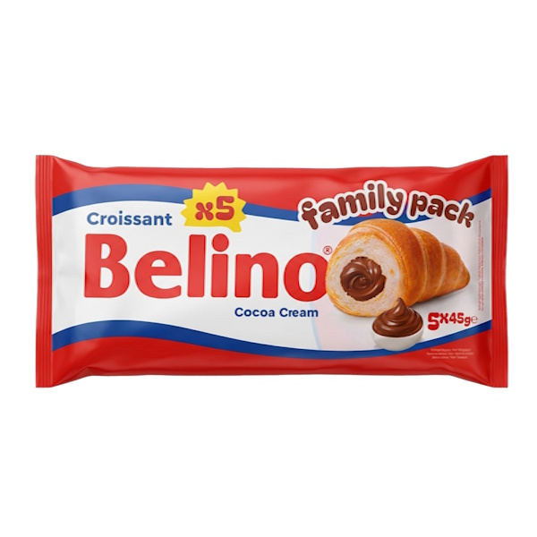 ΚΡΟΥΑΣΑΝ BELINO MULTIPACK 5ΜΑΖΙ 45ΓΡ ΚΑΚΑΟ 7 ΤΕΜ