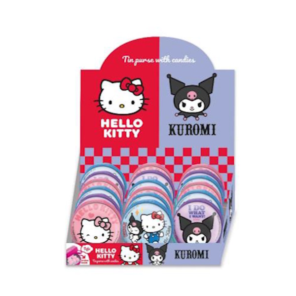 ΤΣΑΝΤΑΚΙ ΚΑΡΑΜ. HELLO KITTY&KUROMI DISP. 18Τ ΚΟΡΙΤΣΙ