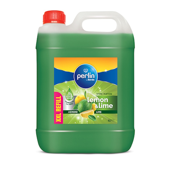 SERVIN ΥΓΡΟ ΠΙΑΤΩΝ LEMON 4L*4Τ
