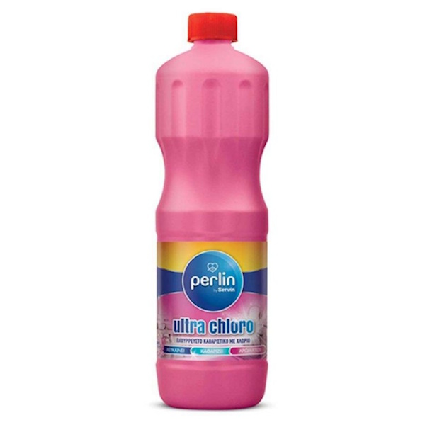 SERVIN ΧΛΩΡ.ΠΑΧ. ΡΟΖ 1250ML*12Τ
