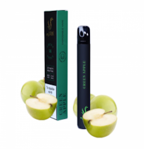 MY VAK ΗΛ.ΤΣΙΓΑΡΟ 600 PUFFS GREEN APPLE 2% ΝΙΚΟΤΙΝΗ 10Τ