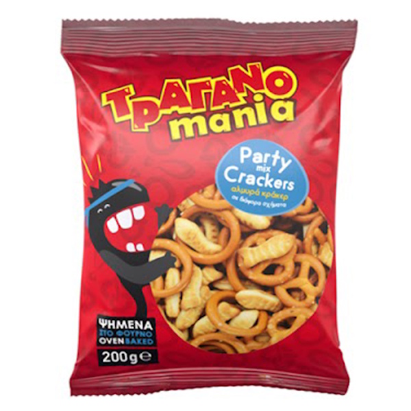 ARMONIA ΤΡΑΓΑΝΟΜΑΝΙΑ PARTY MIX 4 ΕΙ∆Η ΚΡΑΚΕΡ12Χ200G