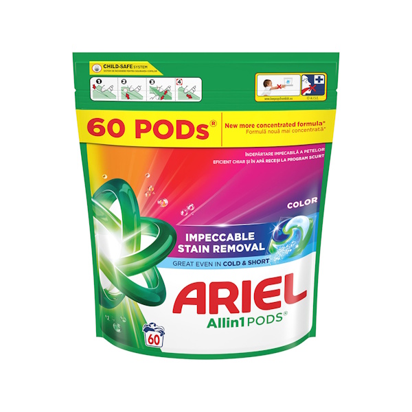 ARIEL PODS ALL IN1 60PCS 2T COLOR ΣΑΚΟΥΛΑ