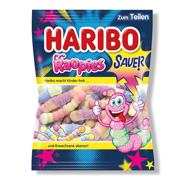 ΖΕΛΕ HARIBO 160ΓΡ RAUPIES 14Τ