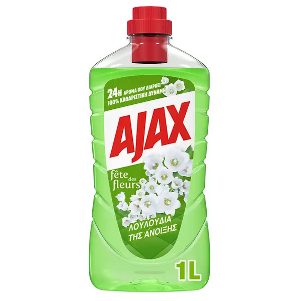 AJAX ΥΓΡΟ ΠΑΤΩΜΑΤΟΣ 1L *12Τ ΛΟΥΛ. ΑΝΟΙΞΗΣ