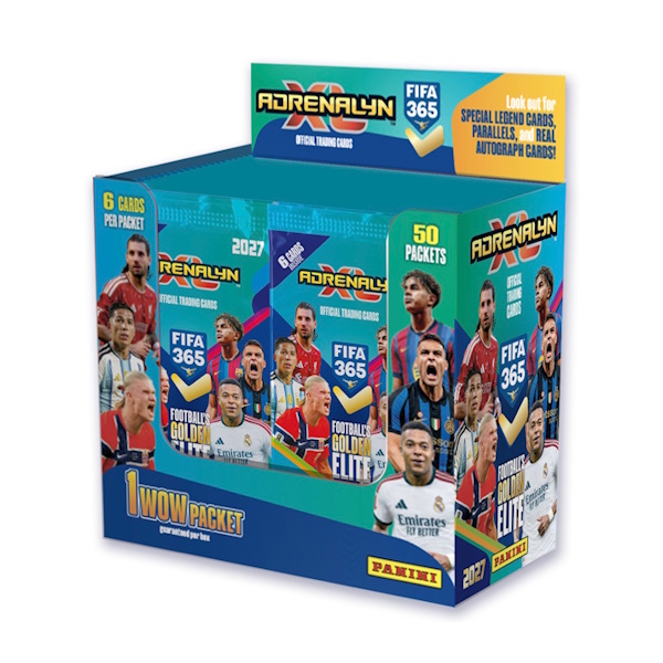 FIFA 365 ADRENALYNE 2027 ΚΑΡΤΕΣ PANINI 50T Π.Τ 1,30