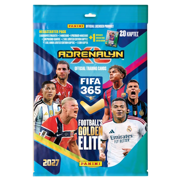 FIFA 365 ANDRENALYNE 2027 ΑΛΜΠΟΥΜ MEGA STARTER  PACK 12E