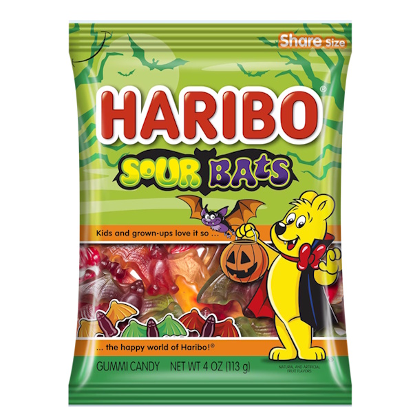 ΖΕΛΕ HARIBO 160ΓΡ SOUR BATS 36Τ