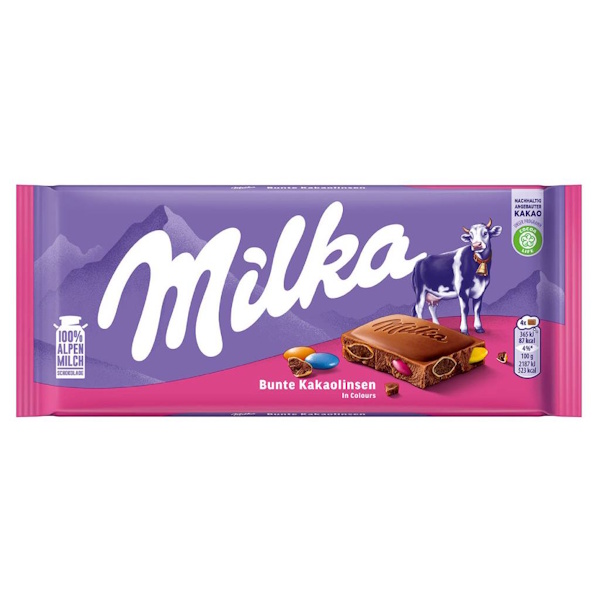 MILKA CACAO LENSES 90GX24Τ