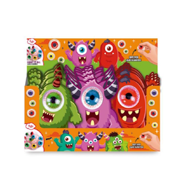 ΓΡΑΒΑΤΑ MONSTER EYEBALL ΚΑΡΑΜΕΛΑ +ΠΑΙΧΝΙΔΙ 12ΤΕΜ DISP